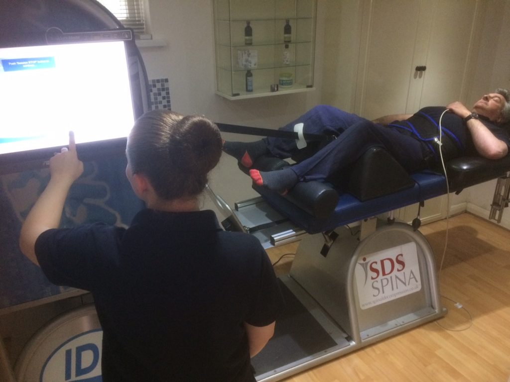 Clinic Director James Pickering enjoying IDD Therapy